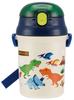 Skater Silicone Straw Plastic Water Dinosaur SST3H Bottle, Bottle, Design, 340ml,