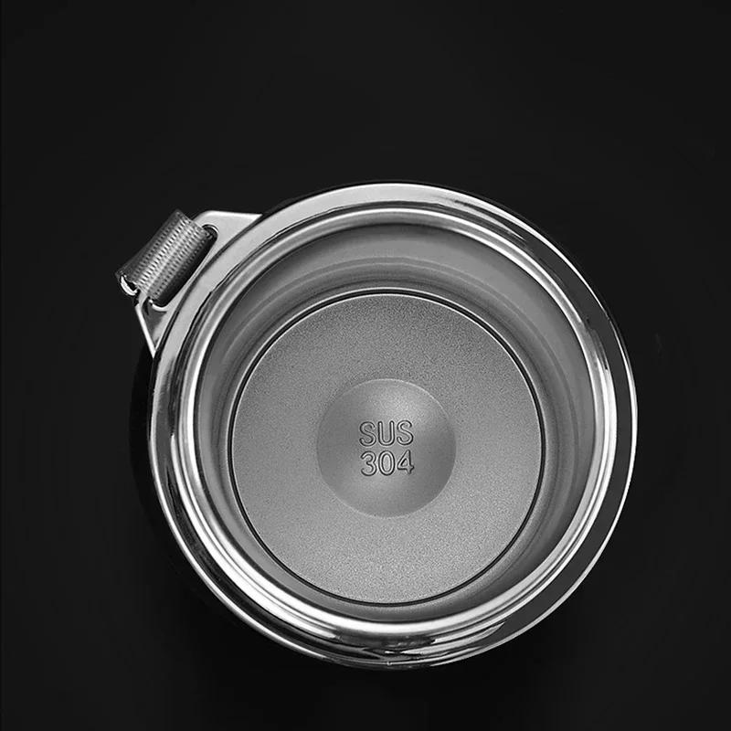 New Professional Portable Car Kettle Large Capacity Vacuum Insulation Outdoor Thermos Climbing Water Bottle Office Tea Mugs