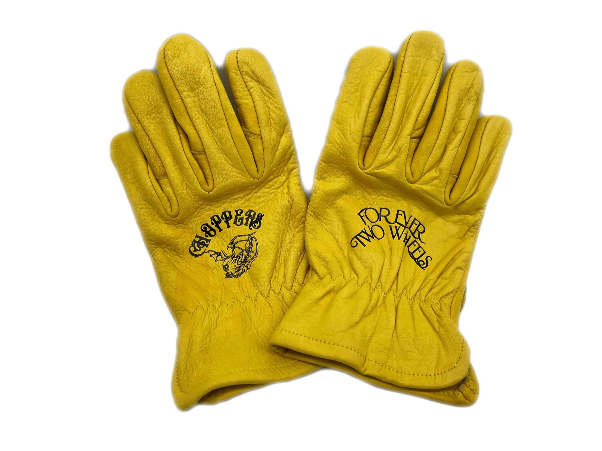 

CHOPPERS Cowhide Gloves with Smartphone Touch Function (XL)