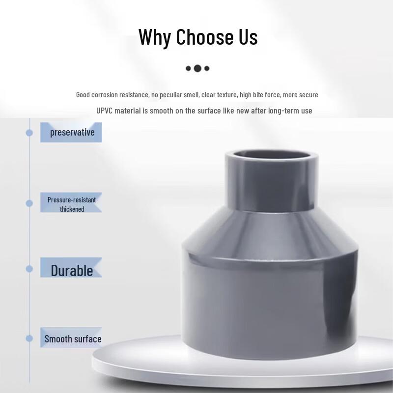 Industrial UPVC Reducing Coupling