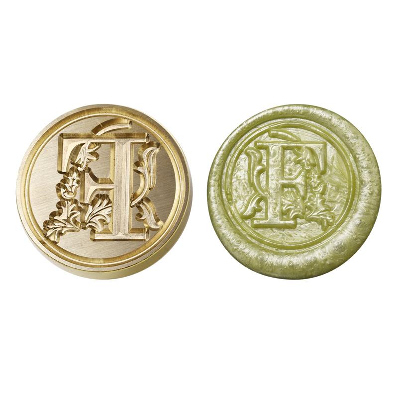 Wax Seal Copper Head Curlicue Vintage 26 Letters DIY Scrapbooking Vintage Wax Sealing Stamp Invitation/Envelop Gift