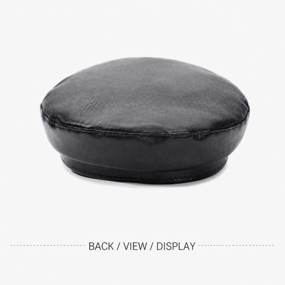 Short Brim Newsboy Cap Adjustable Beret Cap Casual Peaked Cap  Travel Use