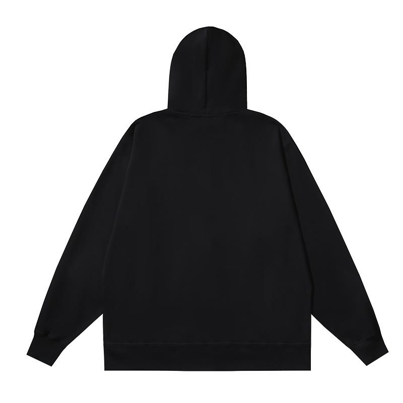 146 Off-White 2025 Herbst und Winter Neu OW Bemalter Palmenprint Herren- und Damen-Kapuzensweatshirt mit Reißverschluss