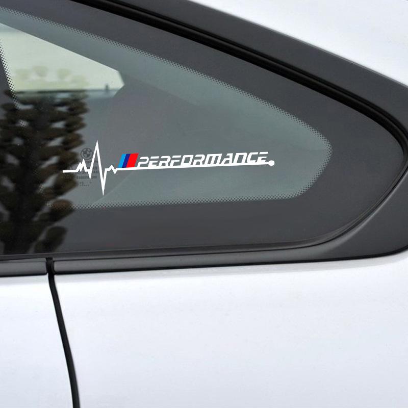 BMW Triangle Window Decorative Stickers for X1, X3, X4, X5, X6, X7, E46 Models