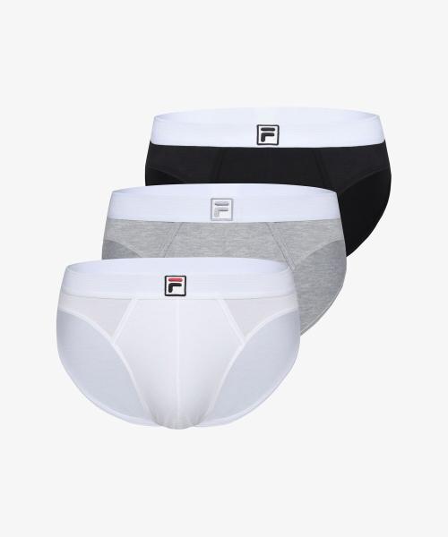 

[FILA] F-Cotton Men s Trunks 3-Pack FI4BFH1123MBLK [Shipped from Korea] 100% Authentic Black - 110