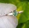 Natural  Paraiba Tourmaline Gemstone 925 Sterling Silver Rare Ring Sz 5.5 US A26