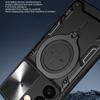 Luxury Shockproof Case For Samsung Galaxy S25 S24 Note 20 Plus Ultra Slide Lens Protector Multi Function Hard Armor Case Funda