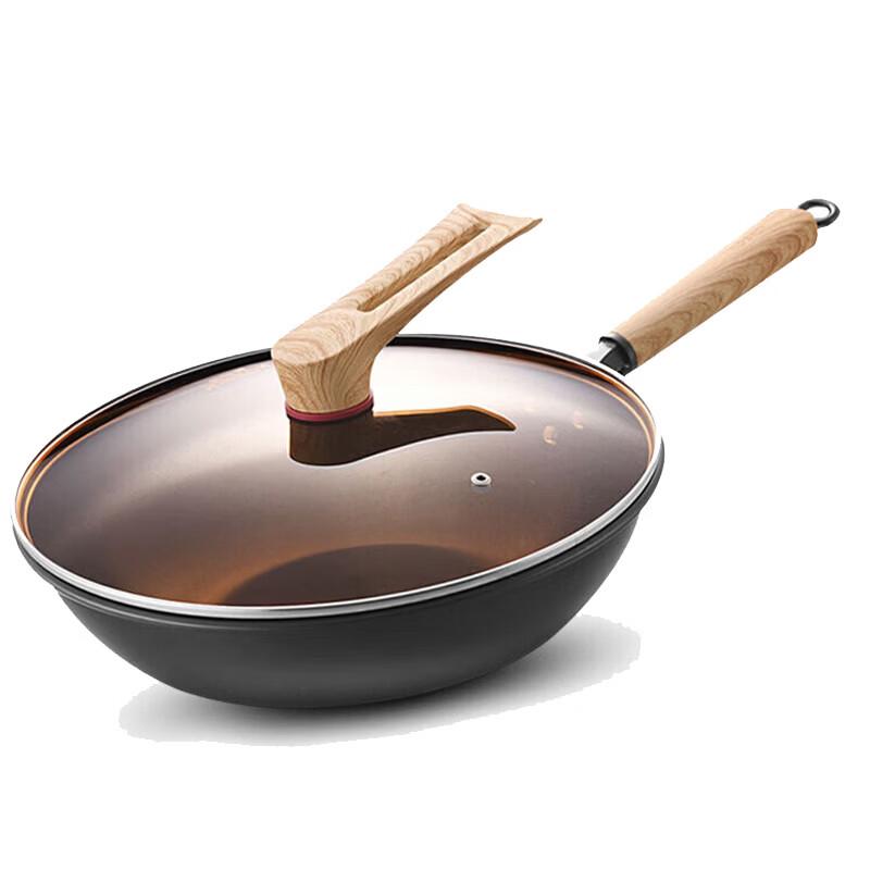 Kobach Artisan 32cm Non-Coated Iron Wok