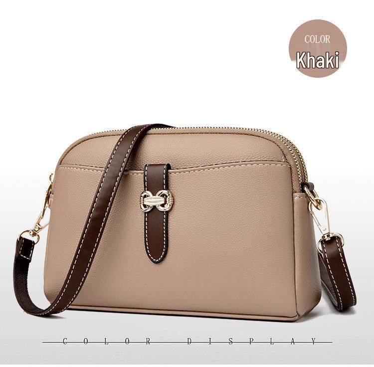 

2026 Trendy Lightweight Women s Stylish Soft Envelope Crossbody & Shoulder Bag хаки