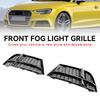 Front Fog Light Cover Bezel Grille Grill 8V3807681AE 8V3807682Q Fit A3 8V S-LINE 2017-2019