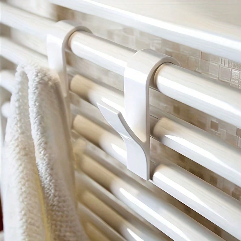 Removable Hooks That Don'T Require Drilling for Installation in Kitchens, Bathrooms, Or Wardrobes / Radiator Hanging Racks with No Hole Installation