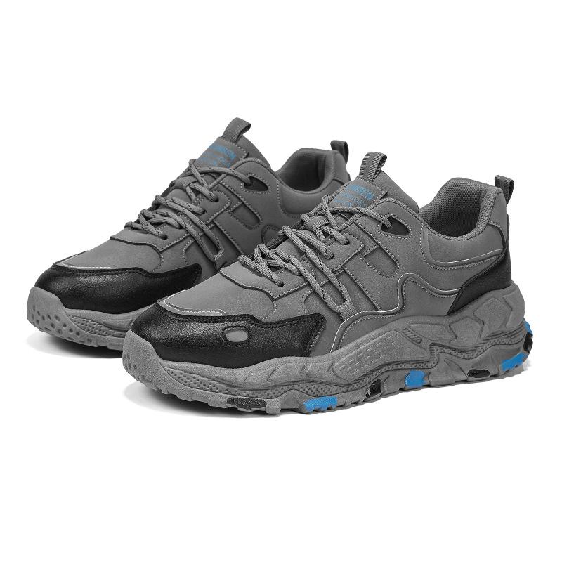 Breathable Men's Shoes New Versatile Men's Sports and Leisure Running Outdoor Wear-resistant Hiking Hiking Shoes