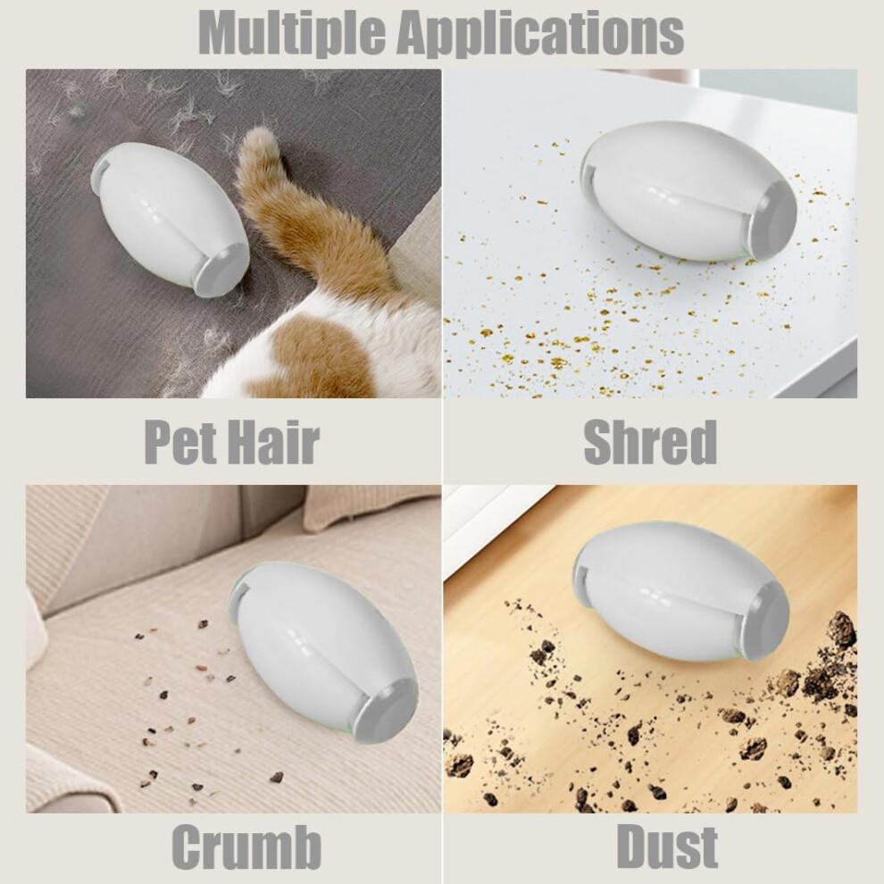 Reusable Pet Hair Remover Roller for Cats and Dogs, Washable Lint Roller Green and White