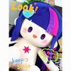 Pony Purple 40cm Cotton Doll Polly Biqi Attribute 40cm Imitation Baby Doll Sitting Naked Baby Dress Up Plush