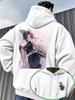Demon Slayer Men's Hoodie Shinobu Kocho Anime Graphic High Quality Fleece Sweatshirt Warm Autumn Winter Women And Men Hoodie