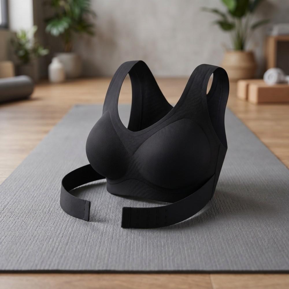 Cross Back Front Closure Bra Posture Corrector Underwear Women  Female Lingerie