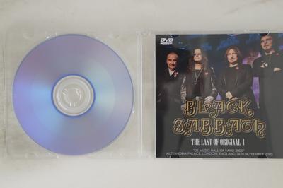 DVD BLACK SABBATH - Last Of Original 4 NONE NOT ON LABEL Unknown Metal Used