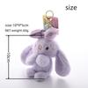 Cute Plush Toy Doll Creative Bunny Key Chain Birthday Present Bag Pendant