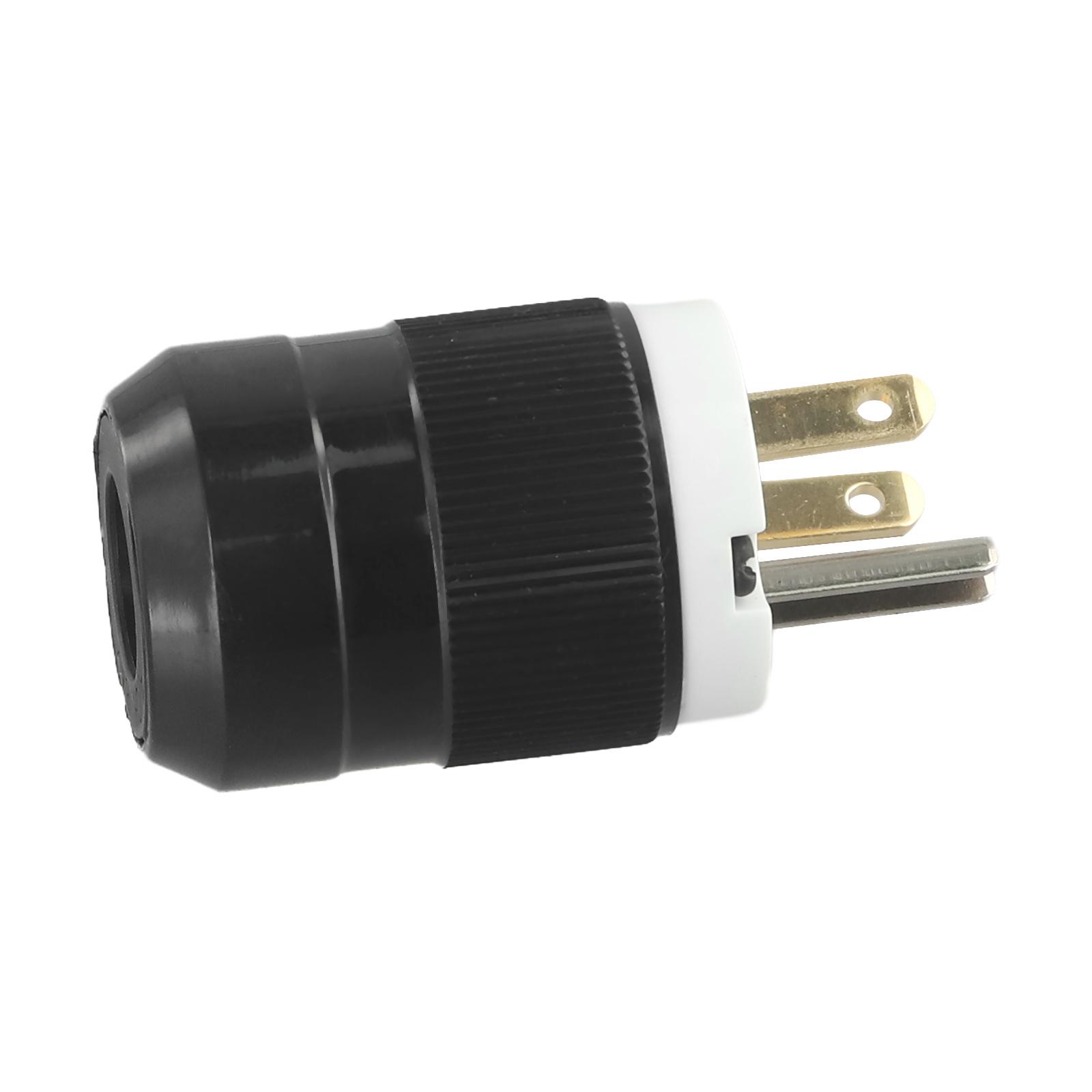 Для NEMA 5 15P 15A 125V Штекер Замена Прочный Нейлон с Зажимами для Шнура