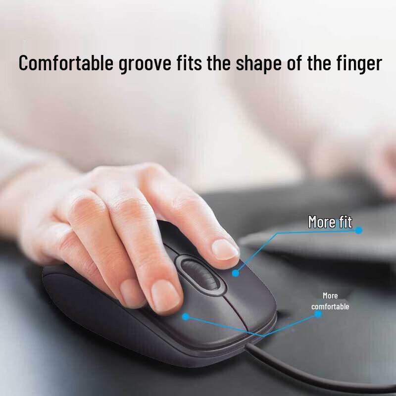 Logitech M90 Wired Optical Mouse