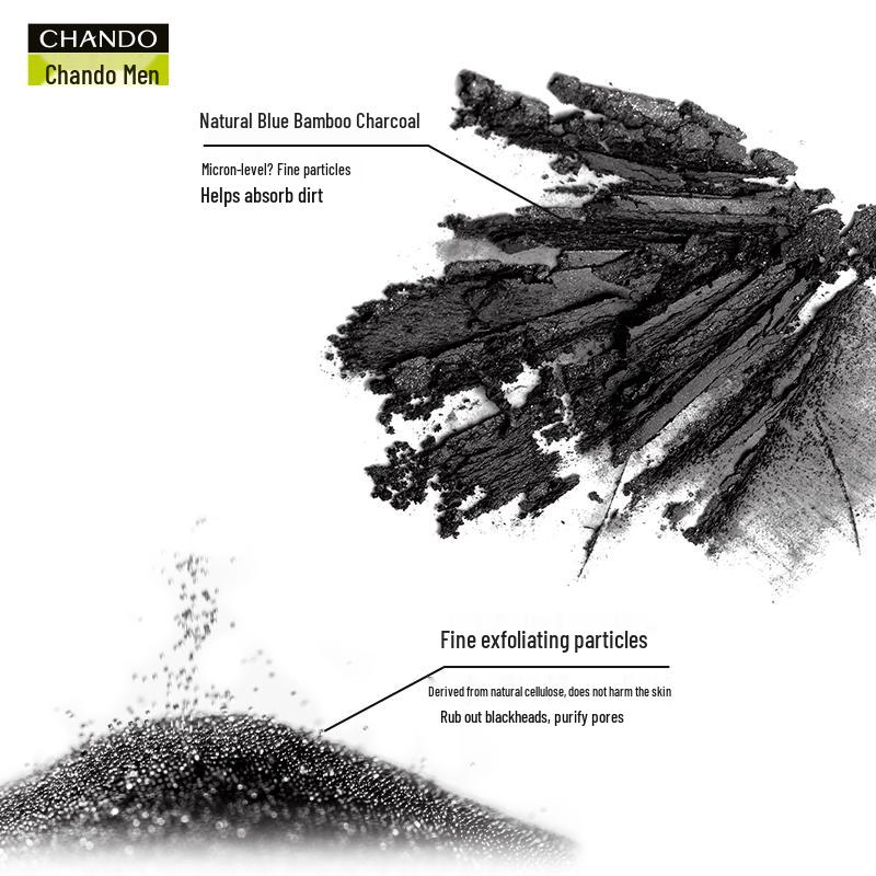 CHANDO Men's Himalayan Charcoal Oil Control Face Cleanser