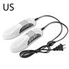 HOMEFISH Electric Shoe Dryer Deodorizer with Heat Dehumidifier Foot Warmer Heater UV Shoe Drying Machine Odor Eliminator for Boo