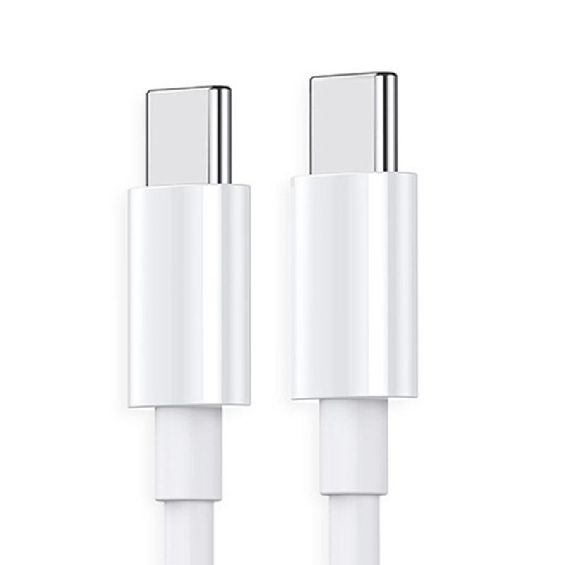 Type-C to Type-C PD 60WFast Charging Wire Data Transfer Cord for Computer Laptop Durable Type-C Cable