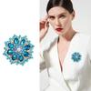 Creative  Flower Brooch Versatile Scarf Buckle Anti-Exposure Buckle  Corsage Brooch Women'S Accessories