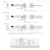 Skydance WiFi & RF 5 in 1 CV Controller V5-L(WT) (Tuya App) 5-Kanal*6A 12-48VDC für RGB RGBW RGB+CCT CCT Einzel-Farb-LED-Streifenlicht