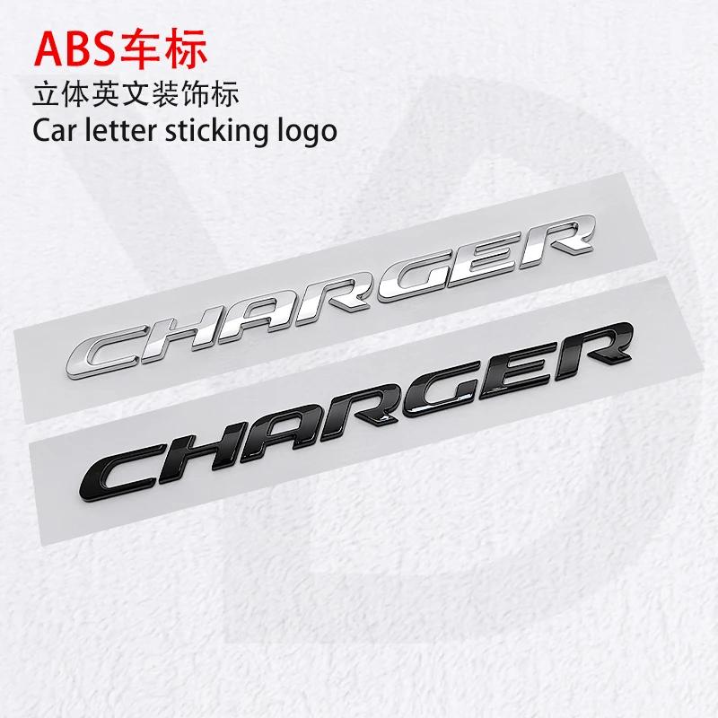 DFN2 ABS ŁADOWARKA List Samochodowy Emblemat Błotnik Bagażnik Naklejki do Dodge Journey Caravan Durango Nitro Caliber Jcuv Challenger