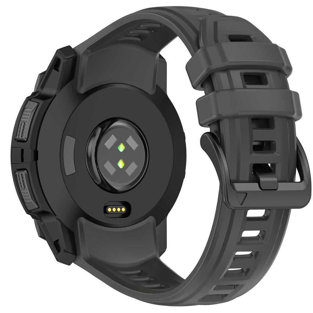 For Garmin Instinct 3 45mm Watch Band 22mm Silicone Replacement Strap