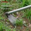 Manganese Steel Dual-Use Hoe: Ideal for Loosening Soil, Planting Vegetables & Flowers, Digging Bamboo Shoots, Steel Handle, Cordyceps Incl.