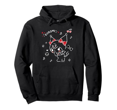 Kuromi US Design Ribbon Hoodie