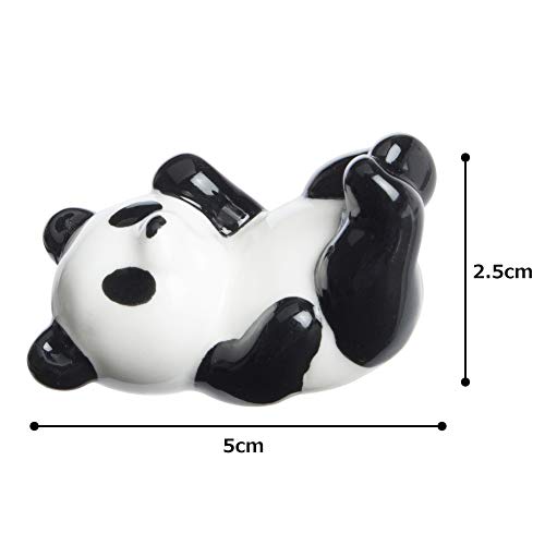 Sun Art Cute Tableware "Panda Everyday" Panda (Set of 3) Chopstick Rests SAN2021