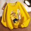 Children's Loose Round-neck Sweatshirt for Spring, Autumn and Winter, Cute Long-sleeved Loose Round-neck Coat for Boys and Girls