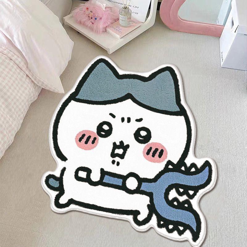 Bedroom Bed Lovely Carpet Thick Imitation Cashmere Foot Mat Living Room Sofa Floor Mat