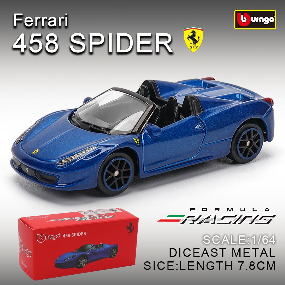 Bburago 1:64 véritables modèles de voiture Ferrari SP1 812 COMPETIZIONE ENZO F40 F12TDF SF90 série jouets cadeau de Noël pour garçon enfants