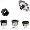 [TL][TL]3pc/lot 6mm/6.35mm/8mm High Precision Adapter Collet Shank Router Tool