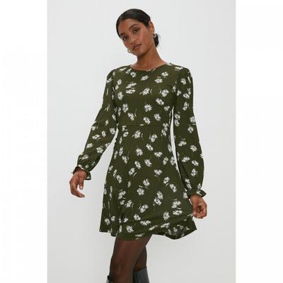 Dorothy Perkins Kadın/Bayan Çiçekli Mini Elbise