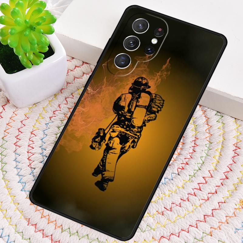 Firefighter Heroes Fireman Phone Case for Samsung Galaxy Note 10 Pro S26 Ultra S23 S24 FE S25 S21 S22 PLUS Shockproof Cove