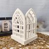 Candlestick Molds Silicone Silicone Molds Plaster Mold Gothic Decor House Shape Resin Molds Candle Holder Molds Resin Casting