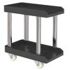 Double-Layer Desktop Computer Stand with Cooling and Storage