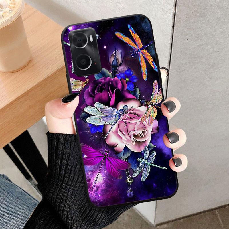 Luxury TPU Phone Case For OPPO A36 A76 A96 4G Silicone Protective Soft Back Cover Fundas For Realme 9i 4G Shockproof Back Cover