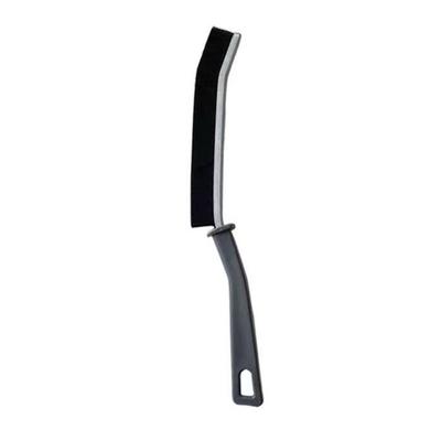 Spazzola Multifunzionale per Fughe Pavimento con Manico Ergonomico Setole Flessibili Spazzola per Pulizia Fessure Pulitore Angoli e Fessure Strumento da Cucina