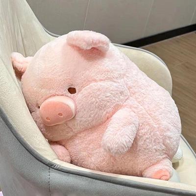 Muñeco de Peluche de Cerdo Lindo - Adorable Regalo para Novia o Cumpleaños, Perfecto como Almohada para Dormir o Muñeca de Trapo