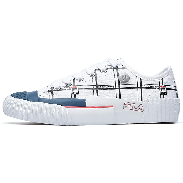 New MIHARA YASUHIRO x FILA Carve Low Top Canvas Shoes Women's F12W034425FWB