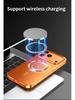 Apple iPhone 17 Pro Max Magnetic Buckle Case - Anti-fall Metal Shield for iPhone 16 Pro