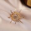 Elegant Pearl Brooch for Women's Suits - High-End Jewelry Pin