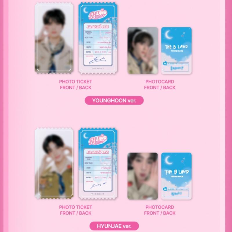 The Boyz 11 Photo Ticket Set