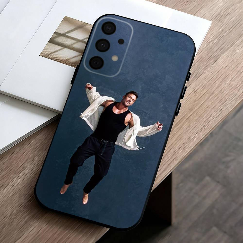Alan Ritchson Actor  Phone Case For Samsung Galaxy A73,A72,A71,A70,A53,A52,A51,Soft Silicone Black Cover